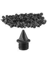 Omni-Lite 5mm (3/16") Pyramid Spikes 20 Pack Black