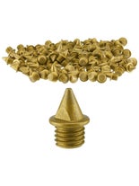 Omni-Lite 5mm (3/16") Pyramid Spikes 20 Pack Gold