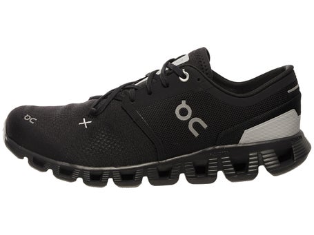 On Cloud X 3 Men's Shoes Black | Running Warehouse