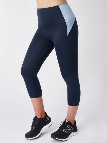 ON Womens Movement 3/4 Tights Navy  Stratosphere