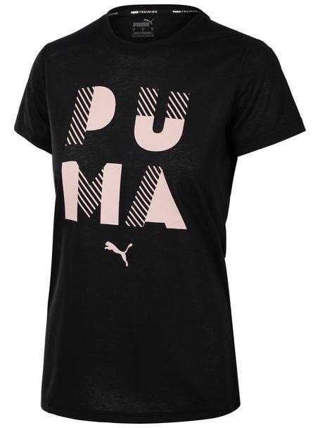 Puma Womens Performance Branded Short Sleeve 