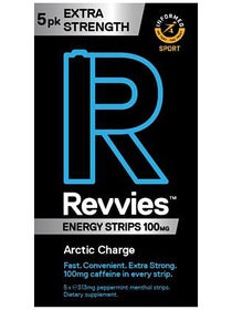 Revvies Energy Caffeine Strips-5 Pack 100mg