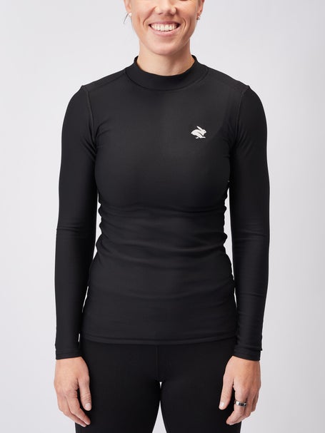rabbit Womens Cold Front Baselayer Long Sleeve Black