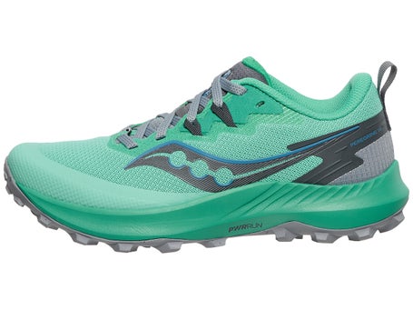 Saucony Peregrine 14\Womens Shoes\Mint/Shadow