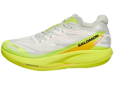 Salomon Phantasm 2\Mens Shoes\White/Safety Yellow/Mtl