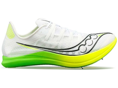 Saucony Terminal VT Womens Spikes\\White/Slime
