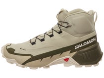 Salomon Cross Hike Mid GTX Women's Shoes Feather/Olive