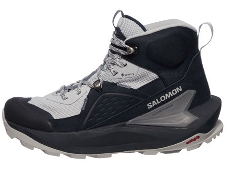 Salomon Elixir Mid GTX\Womens Shoes\Carbon/Pearl Blue