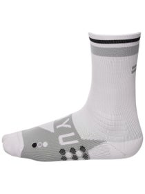 SHYU Racing Half Crew Socks White/Grey/Black