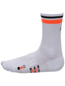 SHYU Racing Half Crew Socks White/Orange/Black