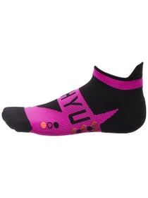 SHYU Racing No-Show Tab Socks Black/Violet/Crimson