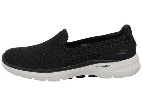 Skechers Go Walk 6\Womens Shoes\Black/White
