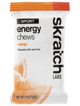Skratch Energy Chew Ind Pack  Orange