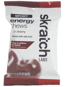 Skratch Energy Chews 10-Pack  Sour Cherry (Caffeine)