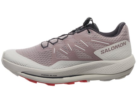 Salomon Pulsar Trail Womens Shoes Quail/Lunar Rock/Red