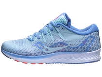 Saucony Ride ISO 2 Kid's Shoes Blue/Coral