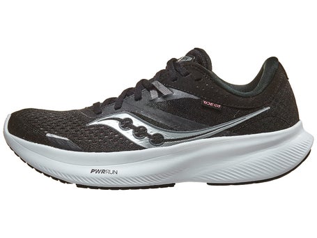 Saucony Ride 16\Womens Shoes\Black/White