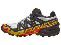 Salomon Speedcross 6 Men's Shoes White/Black/Empire Yel