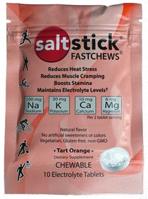SaltStick Electrolyte Fastchews 10-Tablet Sachet