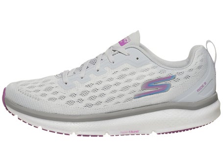 Skechers Go Run Ride 9\Womens Shoes\Grey/Multi