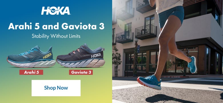 Hoka Arahi 5 & Gaviota 3